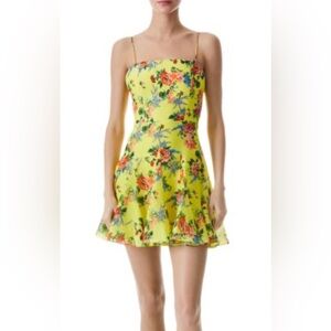 ALICE + OLIVIA Ginny Floral Dress